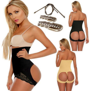 Womens Body Shapers High Waist Trainer Booty Lifter Panties Butt Lift Shaper