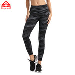 SYPREM Sports pants Bronzing pattern yoga pants Breathable Highly elastic Quick dry running tights fitness leggings ,1FP0022