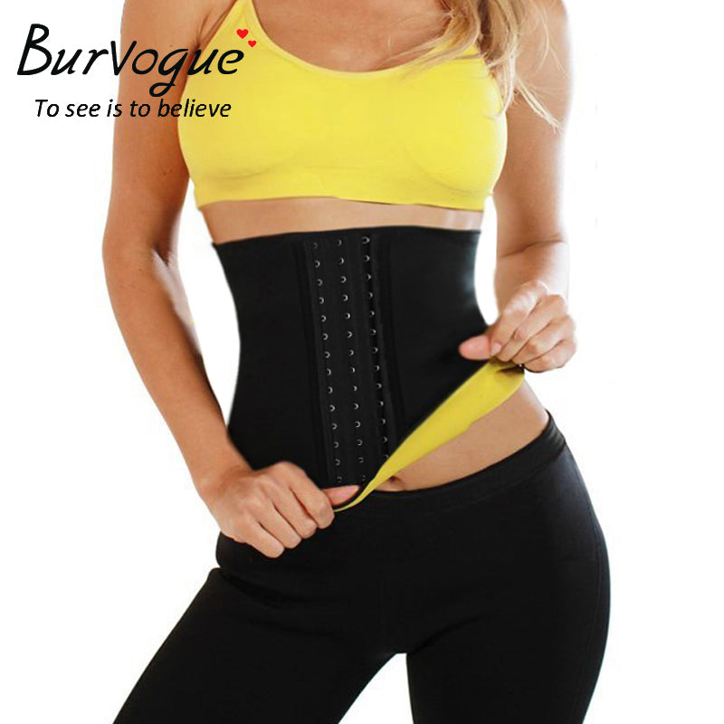 Women Waist Trainer Belt Sweat Sauna Neoprene Body Shaper Waist Slimming Belt