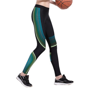 LIDONG Running Pants Women Yoga Leggings Compression Tights Fitness Gym Jogger Jogging Skinny Trousers Sportswear hardlopen