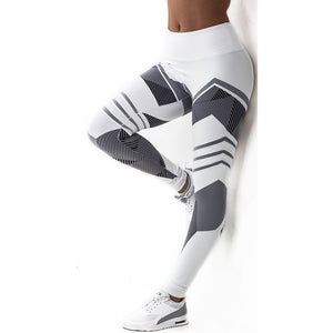 Women Yoga Pants Elastic Fitness Bodybuilding Sports Leggings Tights Woman Run Jogging Workout Sportswear Gym Training Trousers