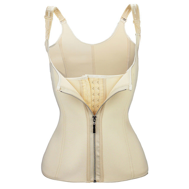 Hot Shapers Neoprene Sauna Sweat Vest Waist Trainer Cincher Women Body Shaper