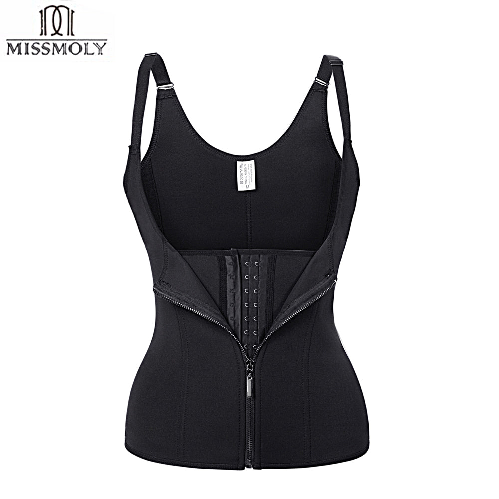 Body Shapes Neoprene Sauna Sweat Vest Waist Trainer Slimming Trimmer Fitness Corset Workout Thermo Modelling Strap Shapewear