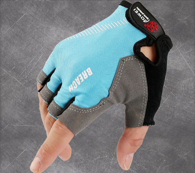 1 Pair Women/man Half Fitness Exercise Gloves