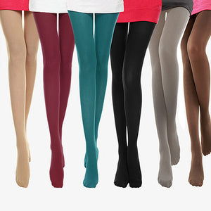 1Pc Women Tight Stockings Pantyhose Spring Autumn Breathable 120D Velvet Footed Tights Multicolor Slim Sexy Pantyhose Stockings