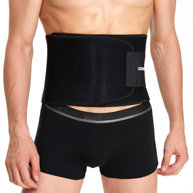 Udoarts Waist Trimmer Weight Loss Belt - Premium Stomach Wrap and Waist Trainer